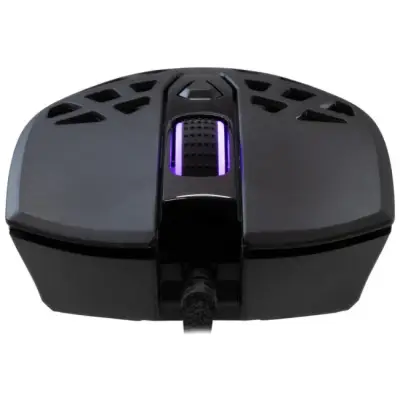 Myszka gamingowa White Shark Caradoc czarna RGB 7200 dpi