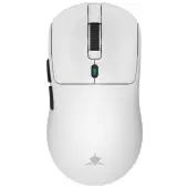 Myszka gamingowa White Shark Maximus biała Premium line 26000 dpi