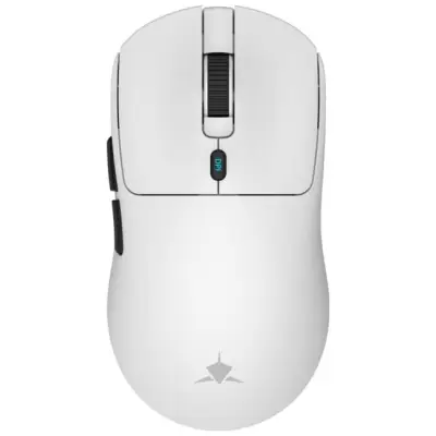 Myszka gamingowa White Shark Maximus biała Premium line 26000 dpi