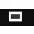 Natec Colors Series Obsidian Black 800x400mm