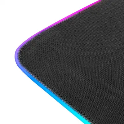 Rampage MP-21 podkładka gamingowa pod mysz 25x33cm RGB czarna