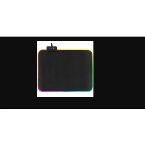 Rampage MP-21 podkładka gamingowa pod mysz 25x33cm RGB czarna