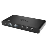i-tec KVM Dock HDMI 2 Hosts Power Delivery 2x 100W AUDIO -  Stacja dokująca KVM na 2 komputery