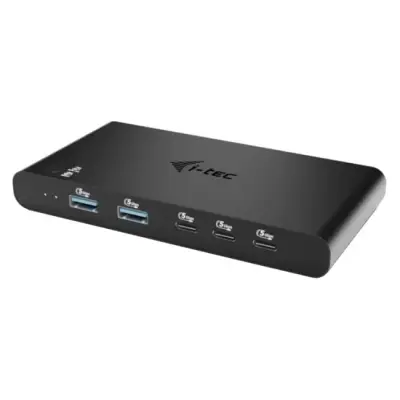 i-tec KVM Dock HDMI 2 Hosts Power Delivery 2x 100W AUDIO -  Stacja dokująca KVM na 2 komputery