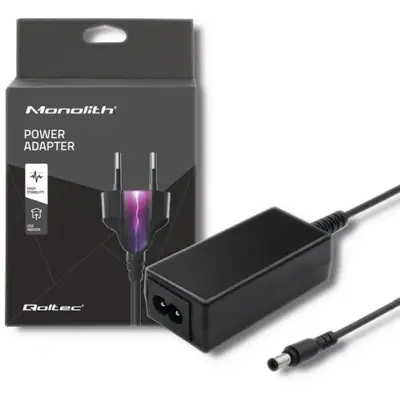 Qoltec do monitora LG 25W 19V (wtyk 6.5x4.4)