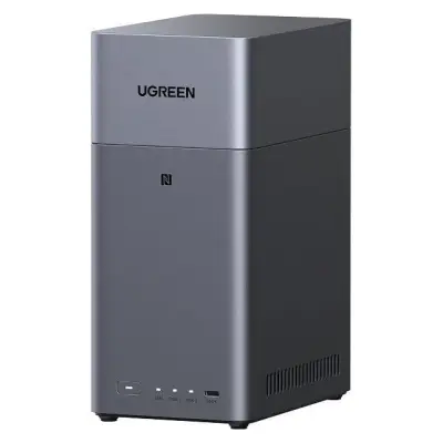 Ugreen DH2300, 2-dyskowy, A72+A53, 4GB DDR4, 1GbE, 4K + kabel HDMI