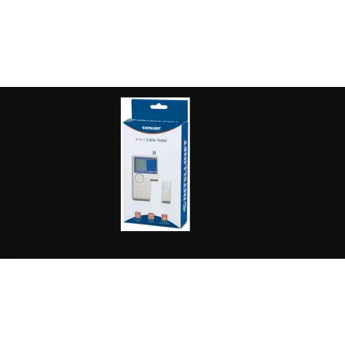 Intellinet 351911 Tester okablowania RJ45, RJ11, USB, BNC_