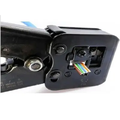 Lanberg zaciskarka wtyków przelotowych RJ45, RJ12, RJ11