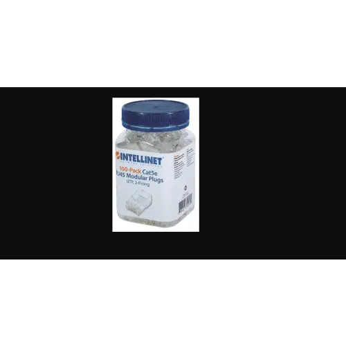Intellinet Wtyk RJ45 Cat5e UTP, na linkę, 100 szt, 790055