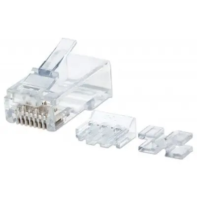 Intellinet Wtyk RJ45 Cat6a UTP, na drut, 80szt, 790550