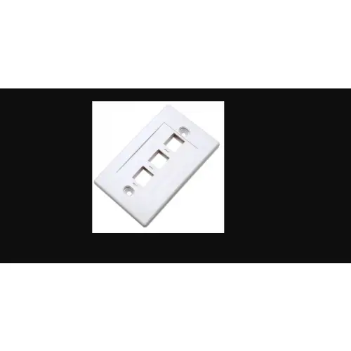 Intellinet 163309 Panel do gniazda natynkowego 3x Keystone
