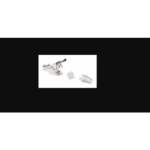Intellinet 790741 Wtyk modularny RJ45 Cat6a 10G beznarzędziowy, STP