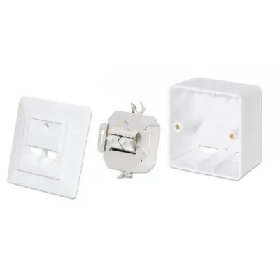 Intellinet 771894 Puszka natynkowa do gniazda sieciowego Intellinet 771900 i 771917