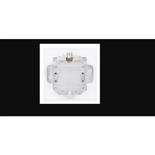 Intellinet 771900 Gniazdo sieciowe podtynkowe 2xRJ45 Cat6 10G, STP, 80x80mm, białe