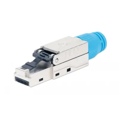 Intellinet 791199 Wtyk modularny RJ45 Cat8.1 beznarzędziowy, STP