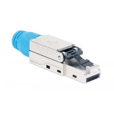 Intellinet 791199 Wtyk modularny RJ45 Cat8.1 beznarzędziowy, STP