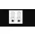 Intellinet 561952 Zewnętrzny łącznik RJ45 PoE+ 30W, do 1000m, zestaw 2 szt, IP67