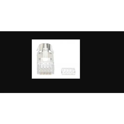Intellinet 790505 Wtyk RJ45 Cat6a STP, na drut i linkę, 50szt