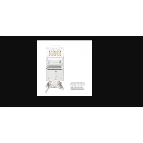 Intellinet 790505 Wtyk RJ45 Cat6a STP, na drut i linkę, 50szt
