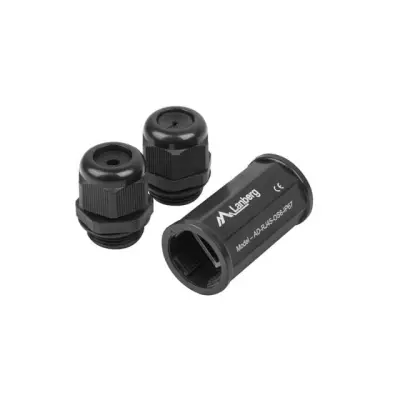 Lanberg Adapter złączka sieciowa RJ45 - RJ45 kat. 6 FTP wodoodporna