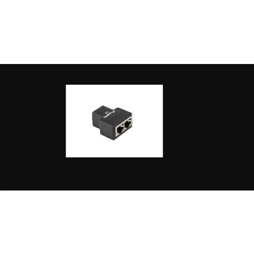 Lanberg RJ45 - 2x RJ45 ekranowany