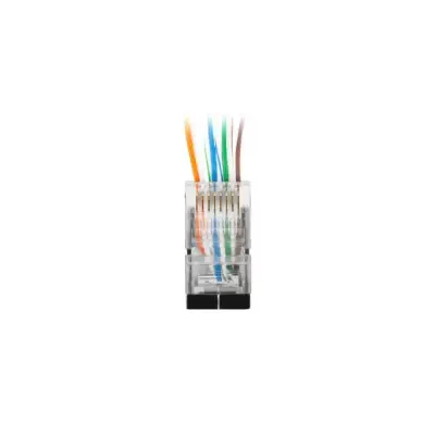 Lanberg wtyk sieciowy RJ45 8P8C (100 sztuk) przelotowy kat.5e FTP