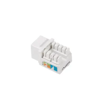 Lanberg moduł Keystone gniazdo RJ45 - LSA kat.6 UTP 90° do puszki montażowej