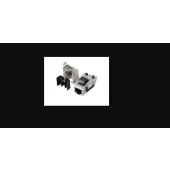Lanberg moduł Keystone gniazdo RJ45 - LSA kat.6 FTP 90° do puszki montażowej