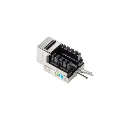 Lanberg moduł Keystone gniazdo RJ45 - LSA kat.6 FTP 90° do puszki montażowej