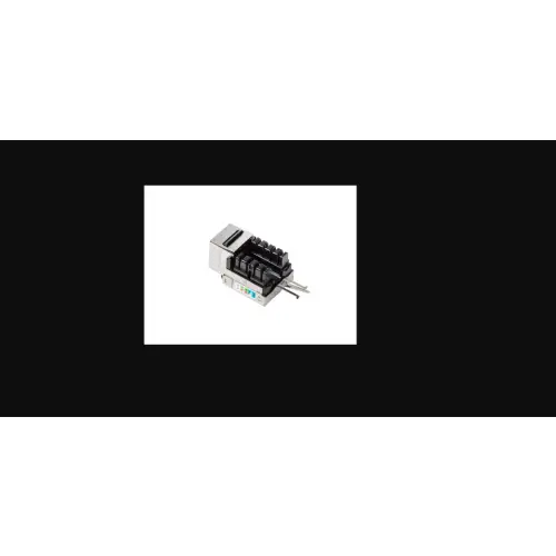 Lanberg moduł Keystone gniazdo RJ45 - LSA kat.6 FTP 90° do puszki montażowej
