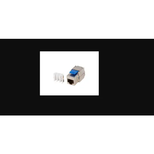 Lanberg moduł Keystone gniazdo beznarzędziowy RJ45 kat.6A FTP