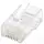 Techly 028894 Wtyk RJ45 Cat6 UTP na drut, 100 sztuk