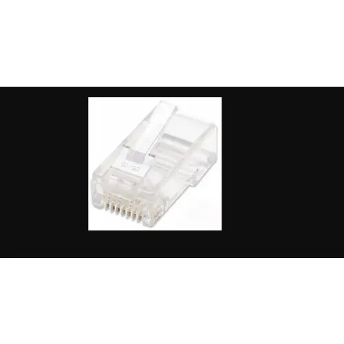 Techly 028894 Wtyk RJ45 Cat6 UTP na drut, 100 sztuk