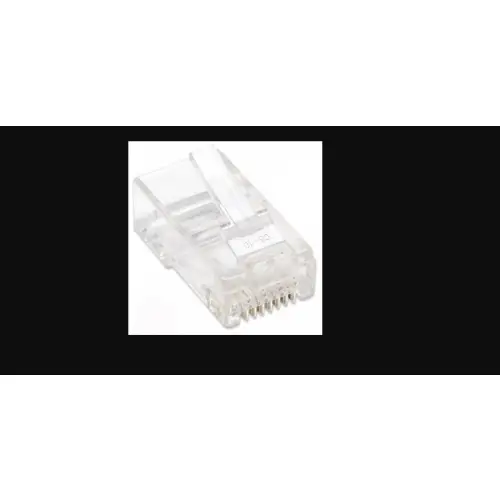 Techly 028894 Wtyk RJ45 Cat6 UTP na drut, 100 sztuk