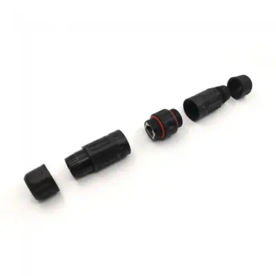 Techly 105896 Zewnętrzny łącznik RJ45 Cat6 F/UTP wodoodporny IP68