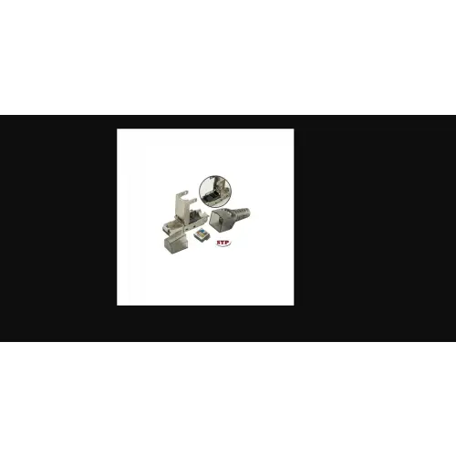 Techly 101911 Wtyk modularny RJ45 Cat6a 10G beznarzędziowy, STP