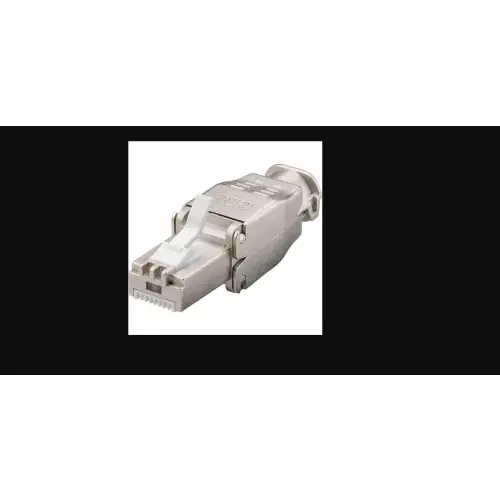 Techly 105872 Wtyk modularny RJ45 Cat6a 10G beznarzędziowy, STP