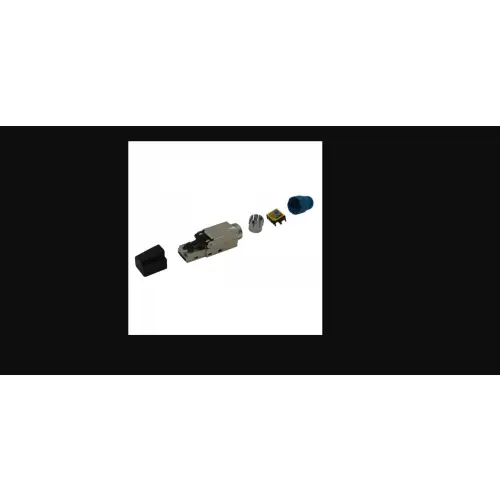 Techly 109191 Wtyk modularny RJ45 Cat8.1 40G beznarzędziowy, STP