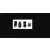 Techly 368642 Zewnętrzny łącznik światłowodowy LC Duplex wodoodporny IP68
