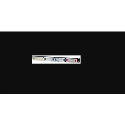 Intellinet 513678 Patch panel UTP Cat5e 1U 24-portowy, 4 kolorowe sekcje