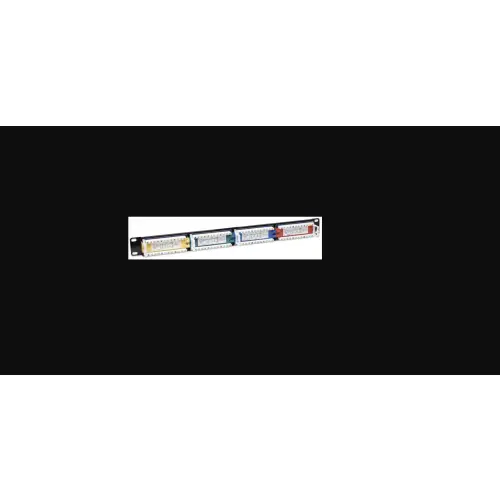 Intellinet 513678 Patch panel UTP Cat5e 1U 24-portowy, 4 kolorowe sekcje