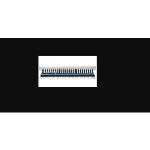 Intellinet 503754 Patch panel 1U, Cat5e STP, 24 porty RJ45, szary