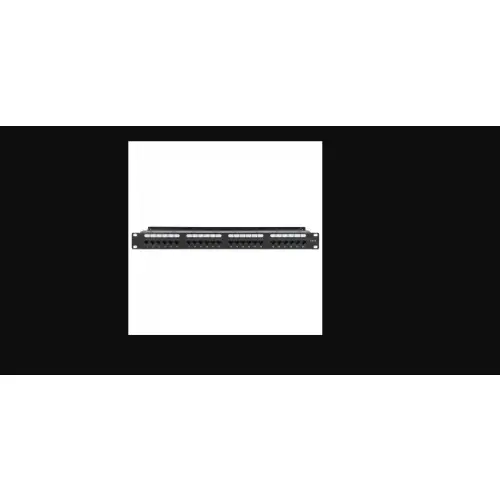 Intellinet 721035 Patch Panel Rack 19" 1U 24 porty RJ45 Cat6 UTP