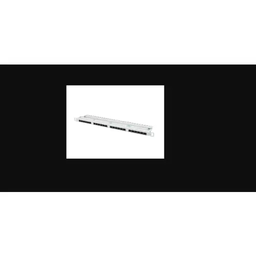 Lanberg Patch Panel 24 port 0.5U 19" kat.5E UTP szary
