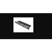 Lanberg Patch Panel pusty 24 port 1U 19" z organizerem do modułów Keystone czarny