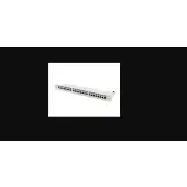 Lanberg Patch Panel 24 port 1U 19" kat.7 FTP ekranowany szary
