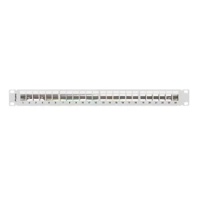 Lanberg Patch Panel pusty 24 port 1U 19