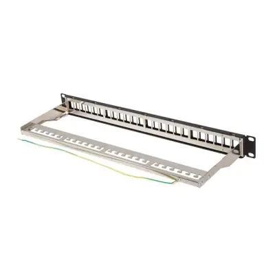 Lanberg Patch Panel pusty 24 port 1U 19