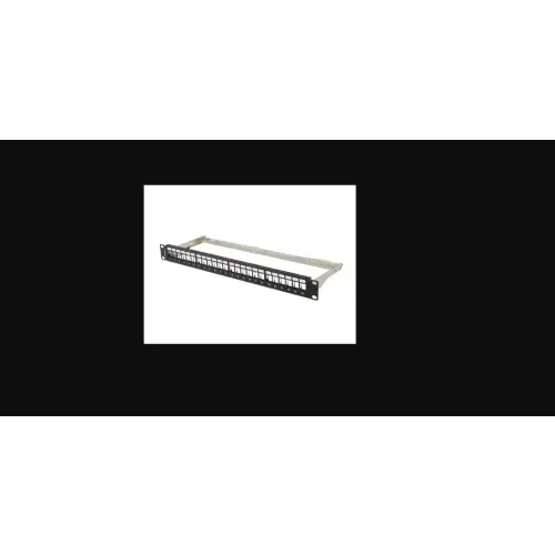 Lanberg Patch Panel pusty 24 port 1U 19" FTP do modułów Keystone czarny
