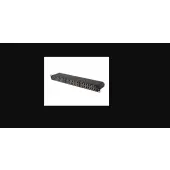 Lanberg Patch Panel 48 port 1U 19" kat.6A FTP ekranowany czarny